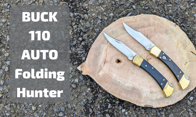 BUCK 110 Auto Folding Hunter vs non-auto | knife comparison