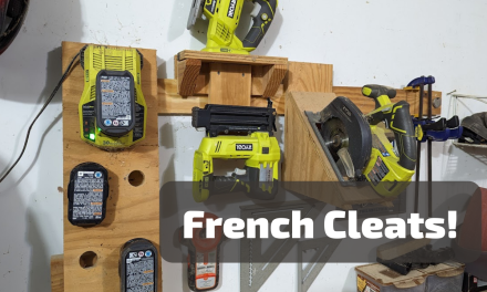 Quick Introduction to French Cleats | Organize Your Tools