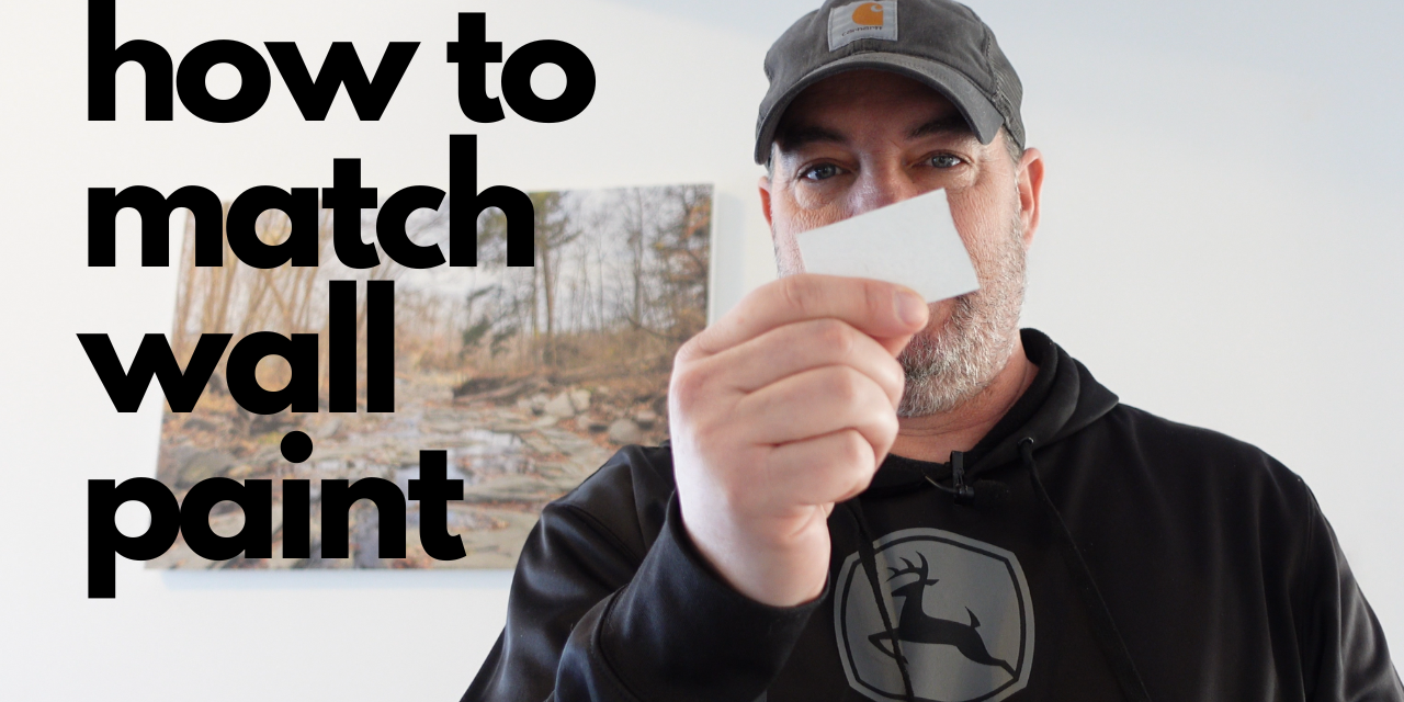 How to Match Wall Paint for Touch Ups